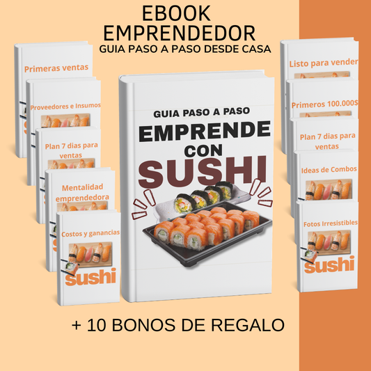 Emprende con Sushi desde Casa